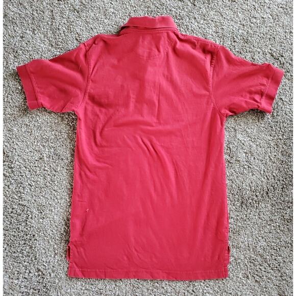 VTG Alabama Crimson Tide Executive Polo Shirt Mens Medium Red Logo Short Sleeve - Picture 5 of 7